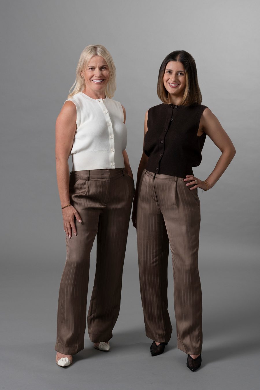 Bianca and Brittany, co-founders of bair